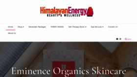 What Himalayanenergyspa.ca website looked like in 2020 (3 years ago)
