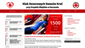 What Hdkkarczew.pl website looked like in 2020 (3 years ago)