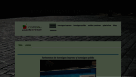 What Hormigonimpreso-rompav.es website looked like in 2020 (3 years ago)