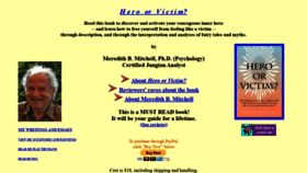 What Herovictim.com website looked like in 2020 (3 years ago)