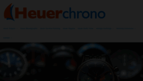 What Heuerchrono.com website looked like in 2020 (3 years ago)