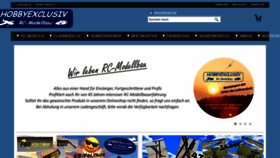 What Hobbyexclusiv.de website looked like in 2020 (3 years ago)