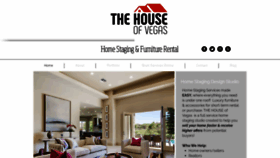 What Houseofvegashomestaging.com website looked like in 2020 (3 years ago)