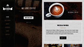 What Haileycoffeeco.com website looked like in 2020 (3 years ago)