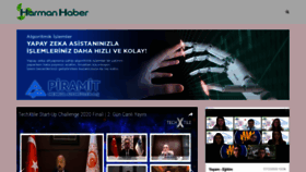 What Harmanhaber.com website looked like in 2020 (3 years ago)