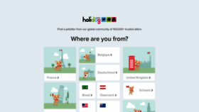 What Holidog.com website looked like in 2020 (3 years ago)