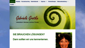 What Heilpraxis-grotke.de website looked like in 2020 (3 years ago)
