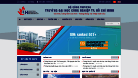 What Hui.edu.vn website looked like in 2020 (3 years ago)