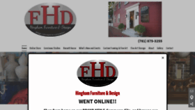 What Hinghamfurnituredesign.com website looked like in 2020 (3 years ago)