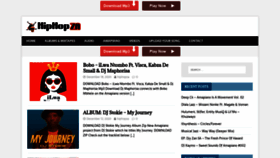 What Hiphopza.com website looked like in 2020 (3 years ago)