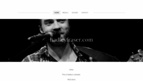 What Hadleyfraser.com website looked like in 2020 (3 years ago)