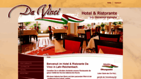 What Hotel-ristorante-da-vinci.de website looked like in 2020 (3 years ago)