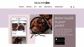 What Healthyluxe.com.au website looked like in 2020 (3 years ago)