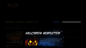 What Hauntedcornmazes.com website looked like in 2020 (3 years ago)