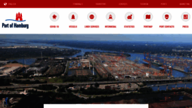 What Hafen-hamburg.de website looked like in 2020 (3 years ago)