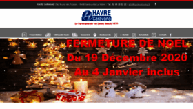 What Havrecaravano.fr website looked like in 2020 (3 years ago)