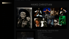 What Hanschristianmusic.com website looked like in 2020 (3 years ago)