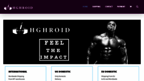 What Hghroid.com website looked like in 2020 (5 years ago)