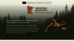 What Huntminnesota.info website looked like in 2020 (3 years ago)
