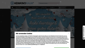 What Heimkinoraum.de website looked like in 2020 (3 years ago)