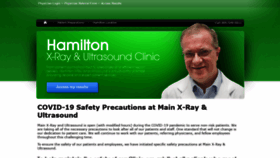 What Hamiltonxray.ca website looked like in 2020 (3 years ago)