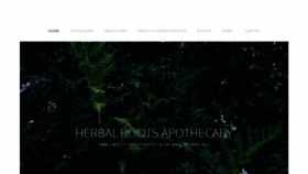 What Herbalrootsapothecary.com website looked like in 2020 (3 years ago)