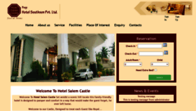 What Hotelsalemcastle.com website looked like in 2020 (3 years ago)