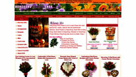 What Hongkongfloristshop.com website looked like in 2020 (3 years ago)