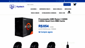 What Hysitech.com.br website looked like in 2020 (3 years ago)