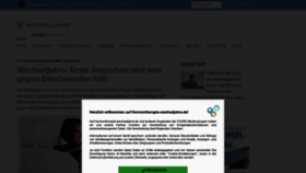 What Hormontherapie-wechseljahre.de website looked like in 2020 (3 years ago)
