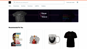 What Hearourvoicestore.com website looked like in 2020 (3 years ago)
