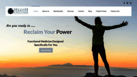 What Highlandshealthwellness.com website looked like in 2020 (3 years ago)