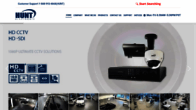 What Huntcctv.com website looked like in 2020 (3 years ago)