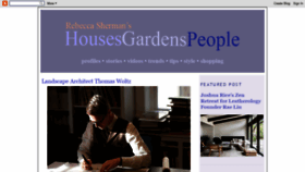 What Housesgardenspeople.com website looked like in 2020 (3 years ago)