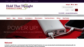 What Holdthatthought.biz website looked like in 2020 (3 years ago)