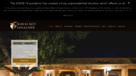 What Hotelrawalkot.com website looked like in 2020 (3 years ago)