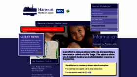 What Harcourtmedical.co.uk website looked like in 2021 (3 years ago)