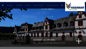 What Hadamar.de website looked like in 2021 (3 years ago)