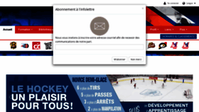 What Hockeyregionmontreal.com website looked like in 2021 (3 years ago)
