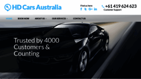 What Hdcars.com.au website looked like in 2021 (3 years ago)