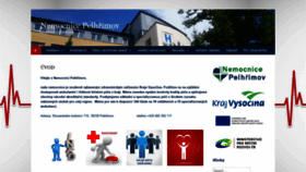 What Hospital-pe.cz website looked like in 2021 (3 years ago)