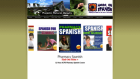 What Handsonspanish.com website looked like in 2021 (3 years ago)