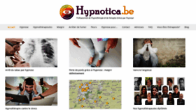 What Hypnotica.be website looked like in 2021 (3 years ago)
