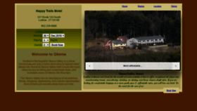 What Happytrailsmotel.com website looked like in 2021 (3 years ago)