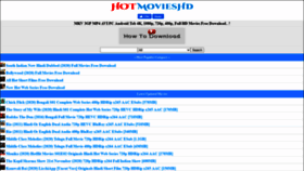 What Hotmovieshd.me website looked like in 2021 (3 years ago)