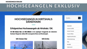 What Hochseeangeln-exklusiv.de website looked like in 2021 (3 years ago)