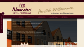 What Hotel-neumaier.de website looked like in 2021 (5 years ago)