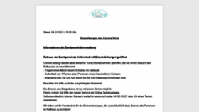 What Hollenstedt.de website looked like in 2021 (3 years ago)
