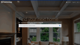 What Homesnap.com website looked like in 2021 (3 years ago)