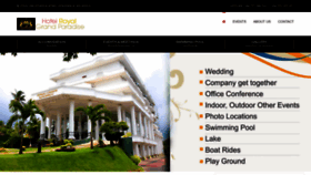 What Hotelroyalgrandparadise.com website looked like in 2021 (3 years ago)